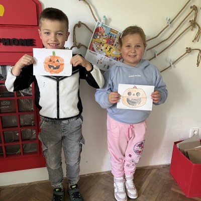 Halloweenský týden výuky